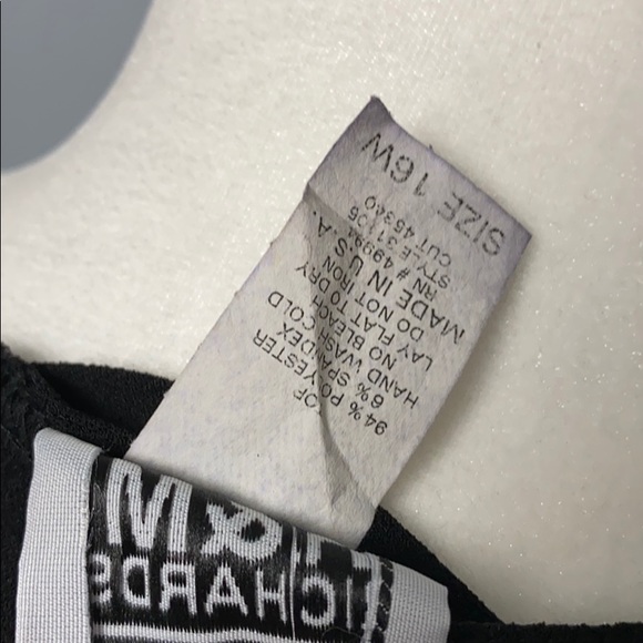 R&M Richards Vintage Black Blouse - Picture 7 of 7